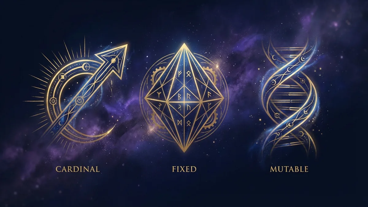 Modalities - astrology illustration