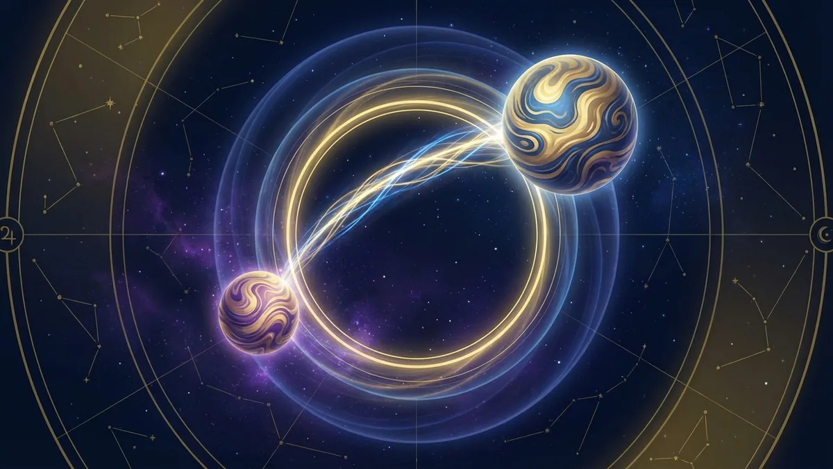 Orbs - astrology illustration