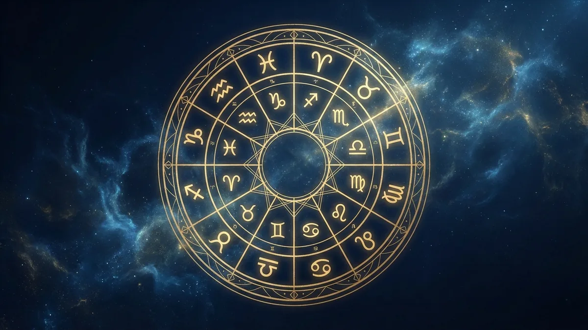 Birth Chart - astrology illustration
