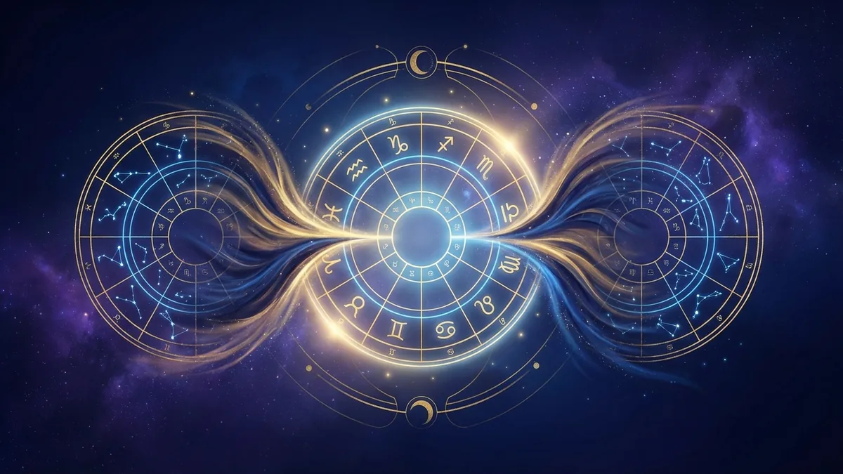 Composite Chart - astrology illustration