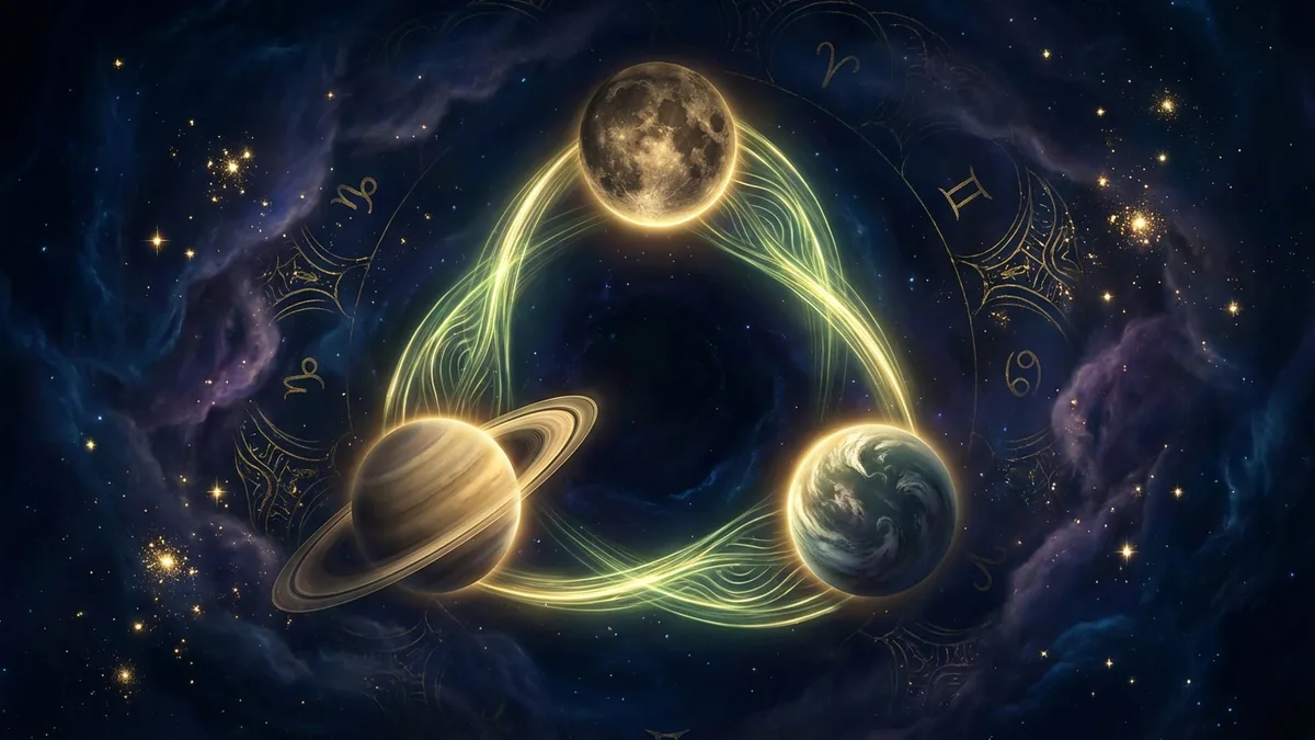 Grand Trine - astrology illustration