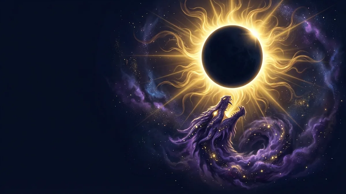 Eclipses in Astrology - astrology illustration