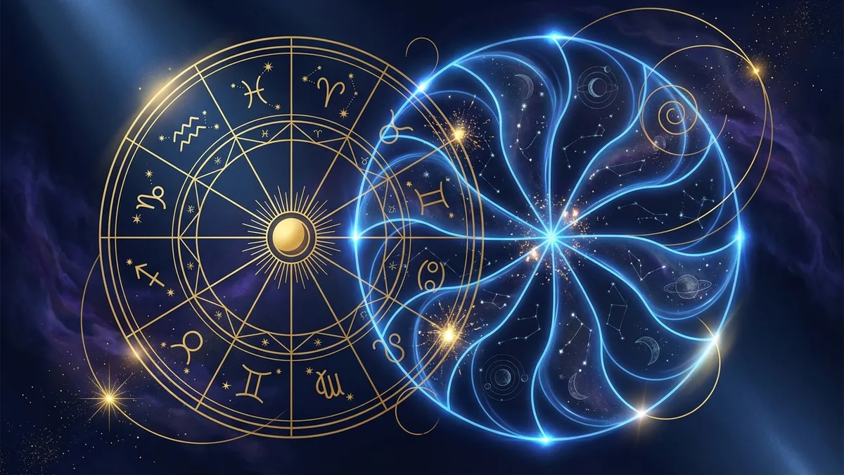 Whole Sign vs Placidus - astrology illustration