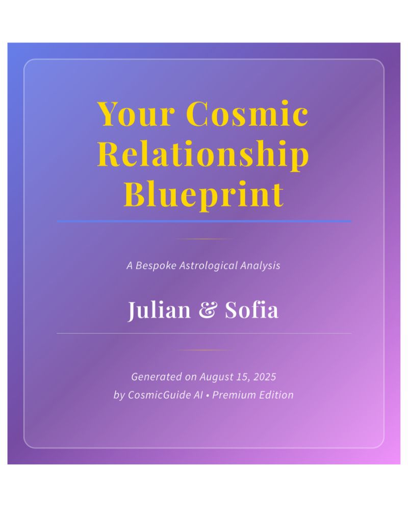Julian & Sofia Cover Page
